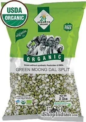24 Mantra Organic Moong Split (Split Mung Beans)