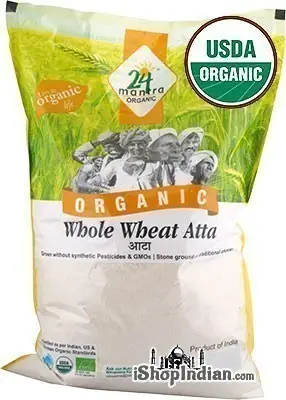 24 Mantra Organic Whole Wheat Flour (Atta)