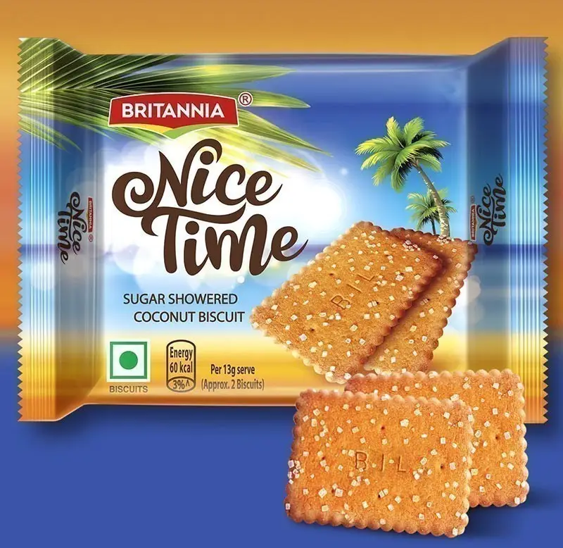 Britannia Nice Time Coconut Biscuits