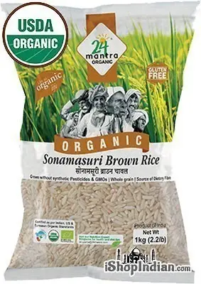 24 Mantra Organic Brown Sona Masoori Rice