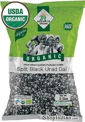 24 Mantra Organic Urad Black Split