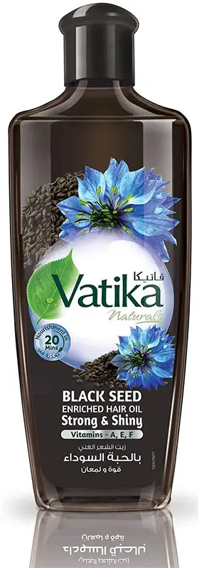 Dabur Vatika Enriched Black Seed Hair Oil (Strong & Shiny)
