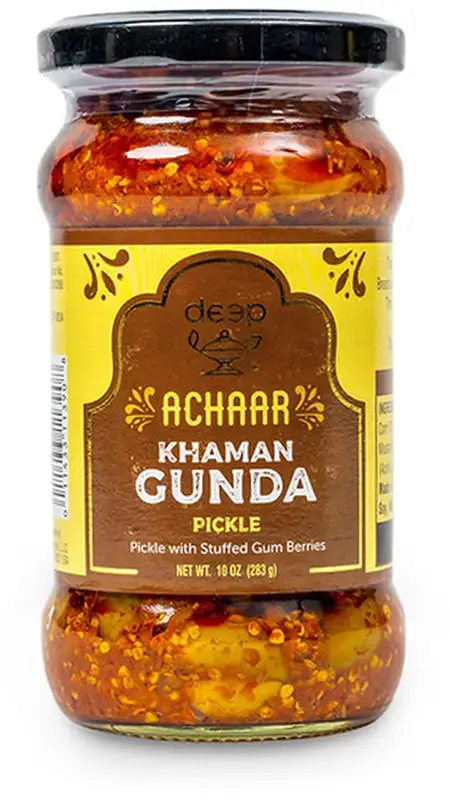 Deep Khaman Gunda (Stuffed Berry) Pickle