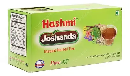 Hashmi Joshanda   Herbal Instant Tea For Cough And Cold   30 Sachets