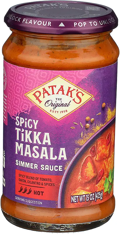 Patak's Spicy Tikka Masala Simmer Sauce