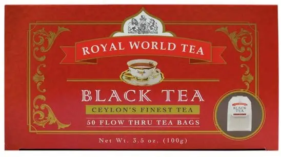 Royal World Ceylon's Finest Black Tea Bags