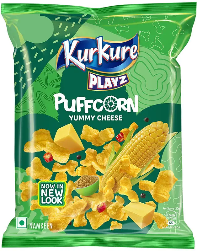 Kurkure   Puffcorn   Yummy Cheese