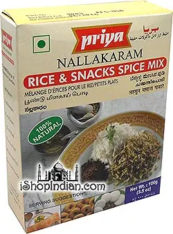 Priya Nallakaram   Rice And Snacks Spice Mix