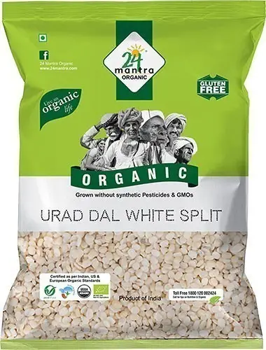 24 Mantra Organic Urad Dal Washed