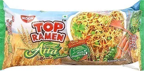 Top Ramen Atta Noodles   Masala (Family Pack)