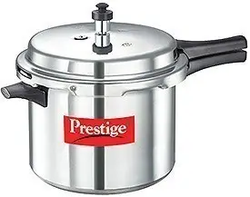 Prestige Popular Aluminum Pressure Cooker 6 Liter