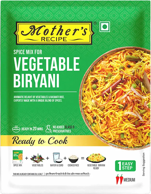 Mother's Recipe Vegetable Biryani Mix