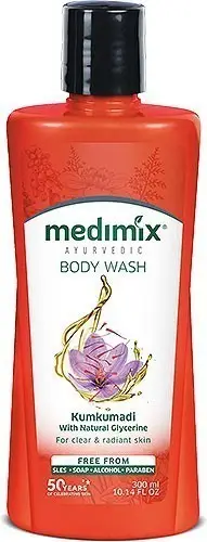 Medimix Ayurvedic Body Wash   Kumkumadi With Natural Glycerine   For Clear And Radiant Skin