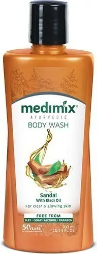 Medimix Ayurvedic Body Wash   Sandal With Eladi Oil   For Clear Glowing Skin