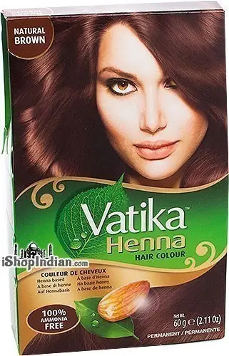Vatika Henna Hair Colors   Natural Brown