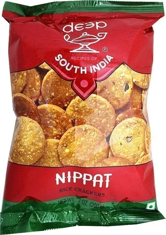 Deep South India Nippat   Rice Crackers