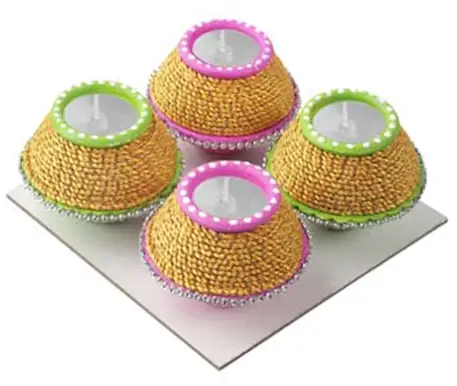 Gold Dori Diya