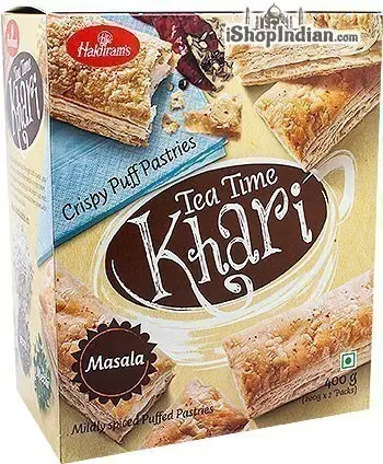 Haldirams Tea Time Khari (Puff Pastry) Masala