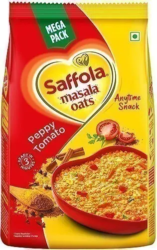 Saffola Masala Oats   Peppy Tomato (Super Saver Pack)