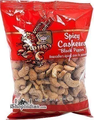 Deep Spicy Cashews   Black Pepper