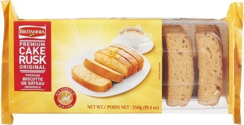 Britannia Premium Cake Rusk   Original