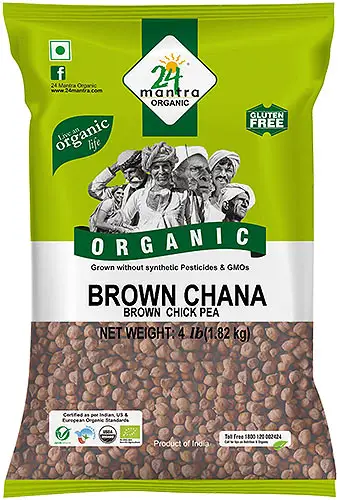 24 Mantra Organic Kala Chana / Brown Chickpeas