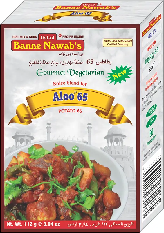 Ustad Banne Nawab's Aloo 65 Spice Mix