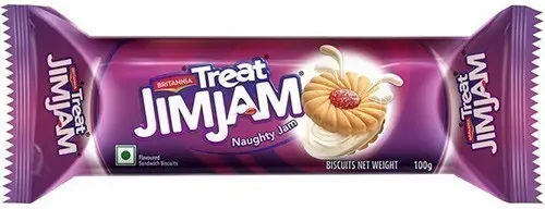 Britannia Treat Jim Jam Biscuits