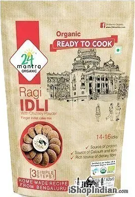 24 Mantra Organic Ragi Idli Mix