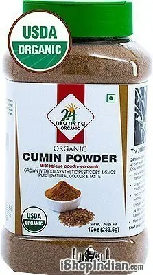 24 Mantra Organic Cumin Powder Jar