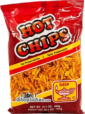 Deep Hot Chips (Spicy Potato Strings)