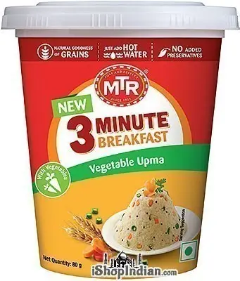 MTR 3 Minute Breakfast   Instant Vegetable Upma In Cup