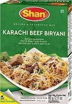 Shan Karachi Beef Biryani Spice Mix