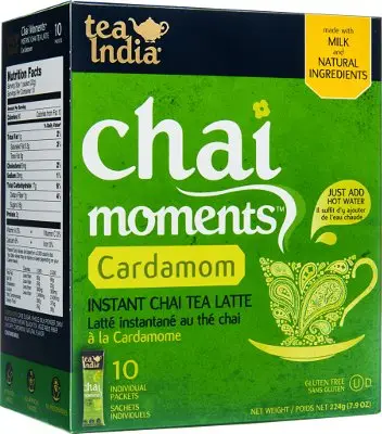 Tea India Chai Moments   Instant Cardamom Tea