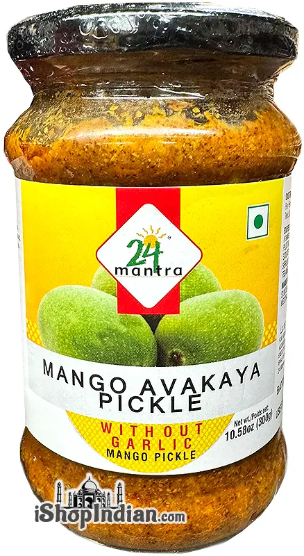 24 Mantra Mango Avakaya Pickle Without Garlic
