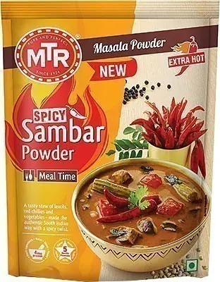 MTR Sambar Powder   Spicy   Extra Hot