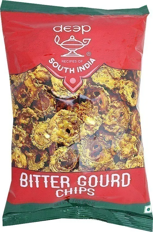 Deep South India Bitter Gourd Chips
