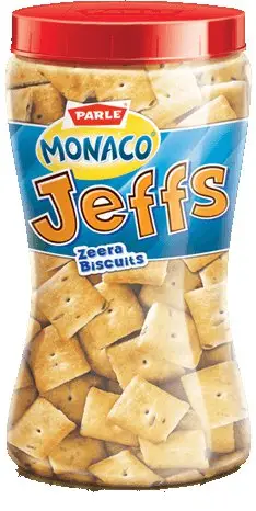 Parle Monaco Jeffs   Zeera (Mini Cumin Biscuits)