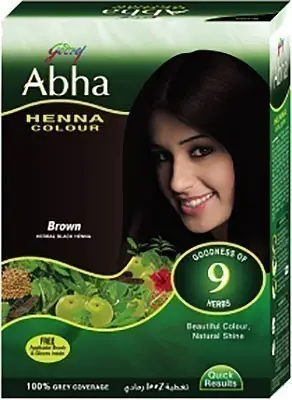 Godrej Abha Henna Color   Brown