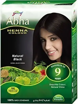 Godrej Abha Henna Color   Natural Black