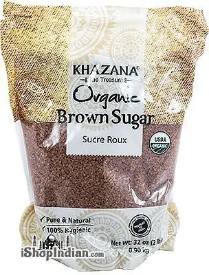 Khazana Organic Brown Sugar Crystals