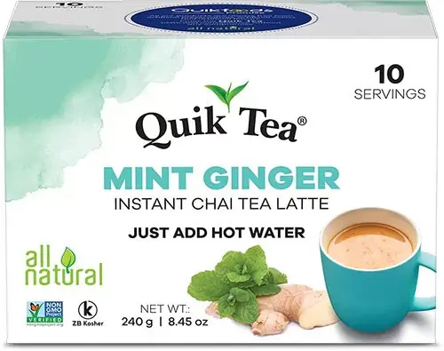 Quik Tea   Instant Mint Ginger Chai