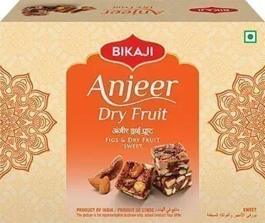 Bikaji Anjeer Dry Fruit Burfee (Figs And Dry Fruits Sweet)