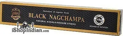 Anand Black Nag Champa Natural Masala Incense Sticks