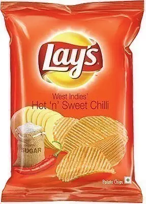 Lay's Hot 'n' Sweet Chilli Chips