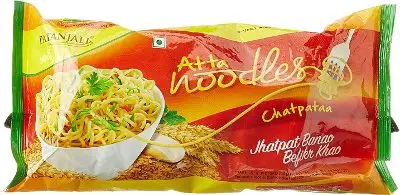 Patanjali Atta Noodles   Chatpataa   Quad Pack