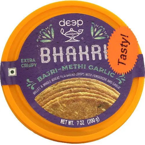 Deep Bhakri   Bajri Methi Garlic
