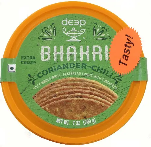 Deep Bhakri   Coriander Chilli