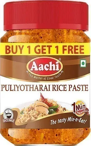 Aachi Puliotharai   Tamarind Rice Paste