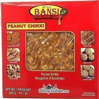 Bansi Peanut Jaggery Chikki   Peanut Brittle